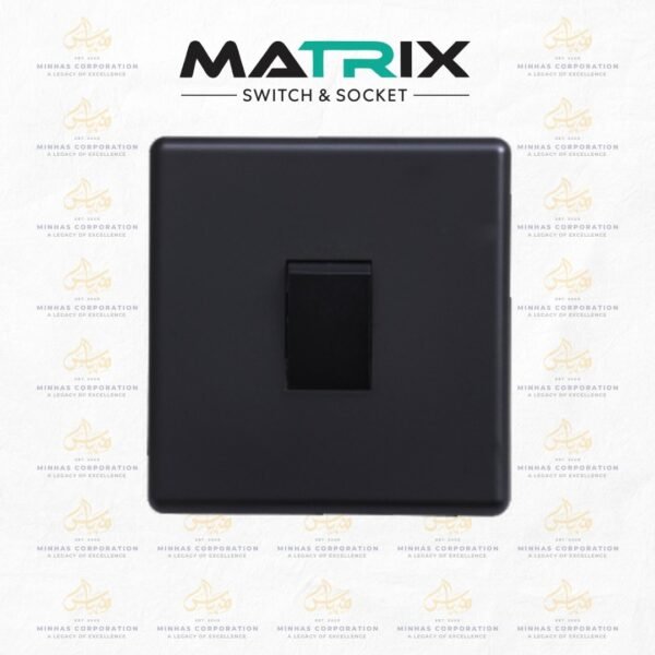 Matrix Active Black Power Switch On