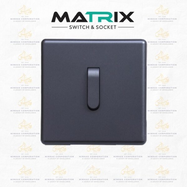 Matrix Active Grey 1 Gang