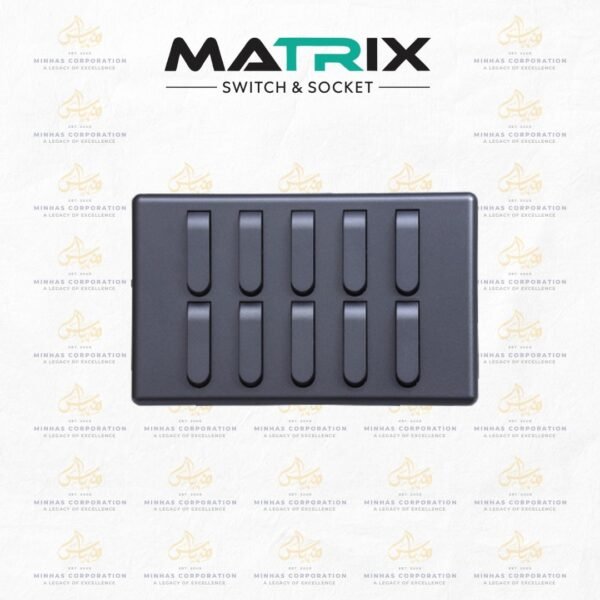 Matrix Active Grey 10 Gang