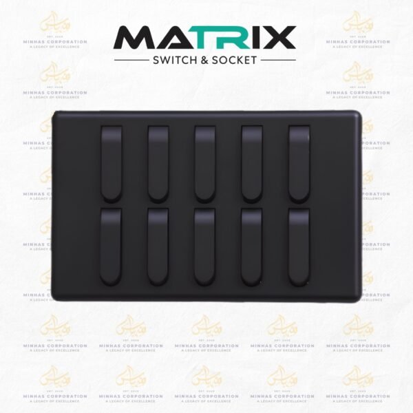 Matrix Active Black 10 Gang