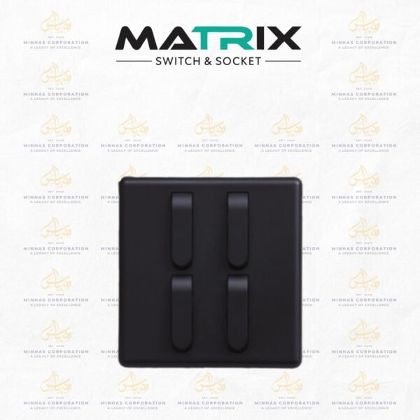 Matrix Active Black 4 Gang
