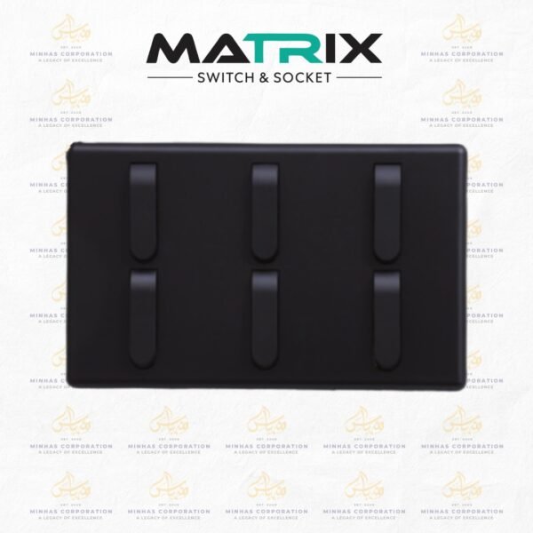 Matrix Active Black 6 Gang