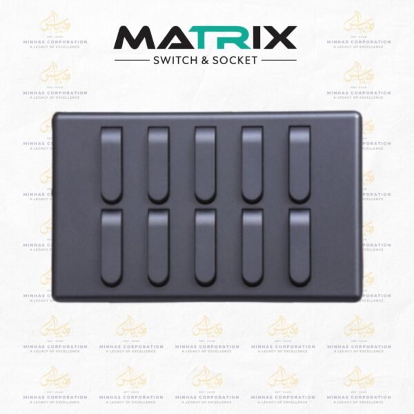 Matrix Active Grey 10 Gang