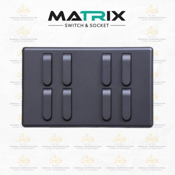 Matrix Active Grey 8 Gang