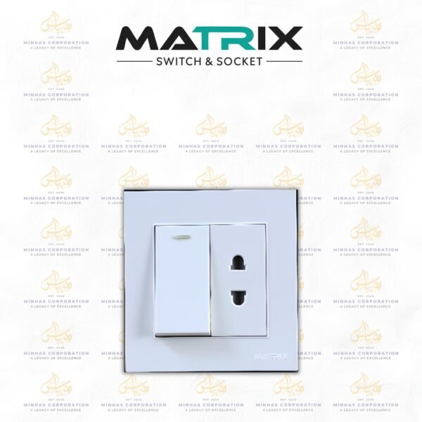 Matrix Prime Plus 1 Switch 1 Socket