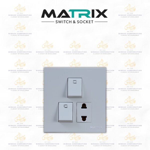 Matrix Prime S 2 Switch 1 Socket
