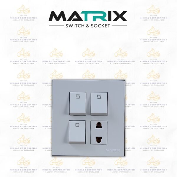 Matrix Prime S 2 Switch 2 Socket