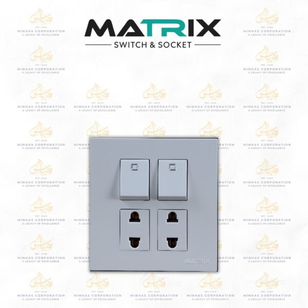 Matrix Prime S 3 Switch 1 Socket