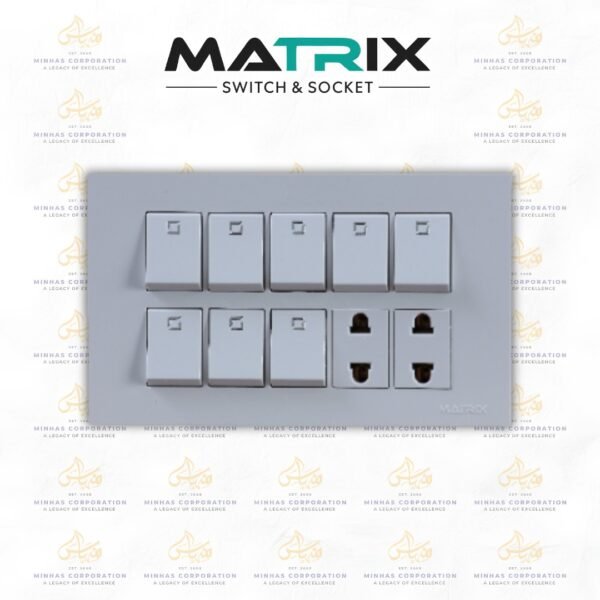 Matrix Prime S 7 Switch 1 Socket
