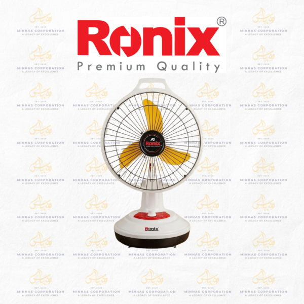 Ronix Rechargeable Table Fan 12 inch