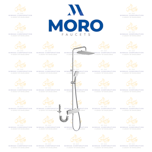 MORO 4 Function Button Shower Set - AHE Series | Bathroom Shower in Pakistan