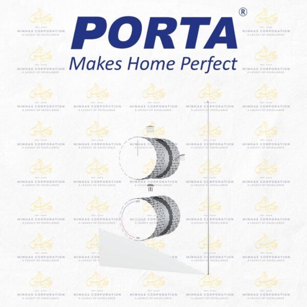 Porta Concealed Diverter HDA405YR-B