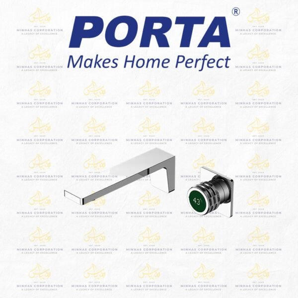 Porta Wall Mounted Mixer HDA425-WMM-C