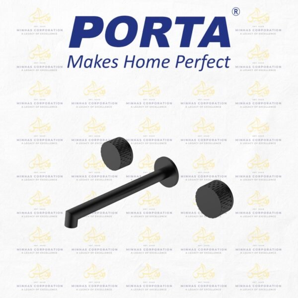 WALL MOUNTED MIXER-MATT BLACK | HDA435-WMM-MB