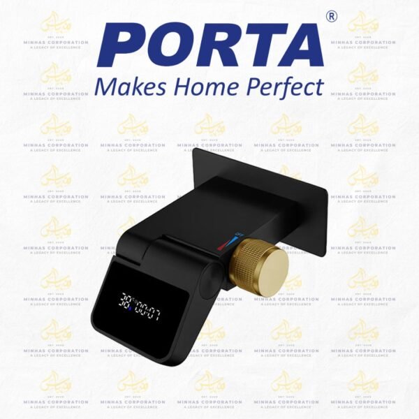 Wall Mounted Mixer | HDA4405-WMM-MB – Matt Black