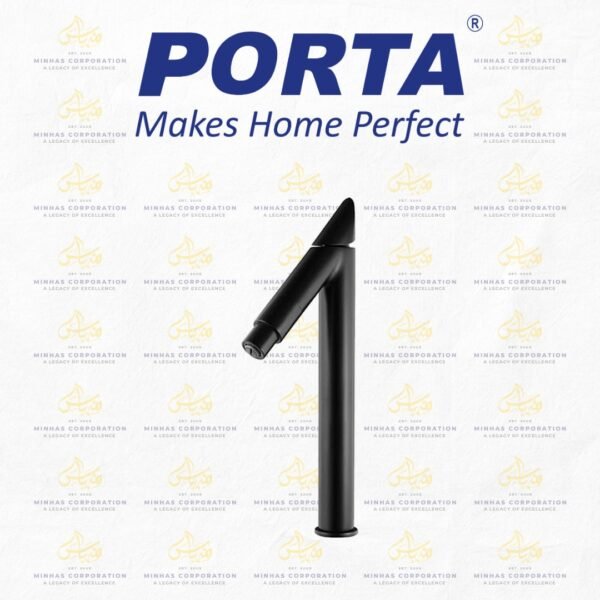 Porta Basin Mixer HDA4410MG-MB – Matt Black