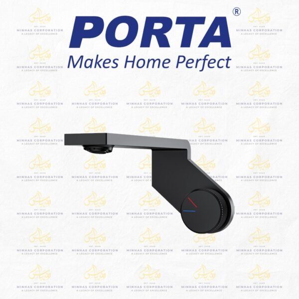 WALL MOUNTED MIXER-MATT BLACK | HDA445-WMM-MB
