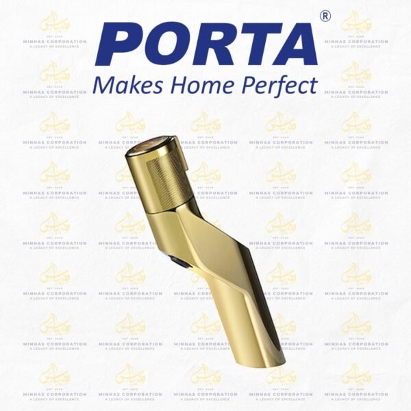 Porta Basin Mixer HDA4460MG-G – Gold