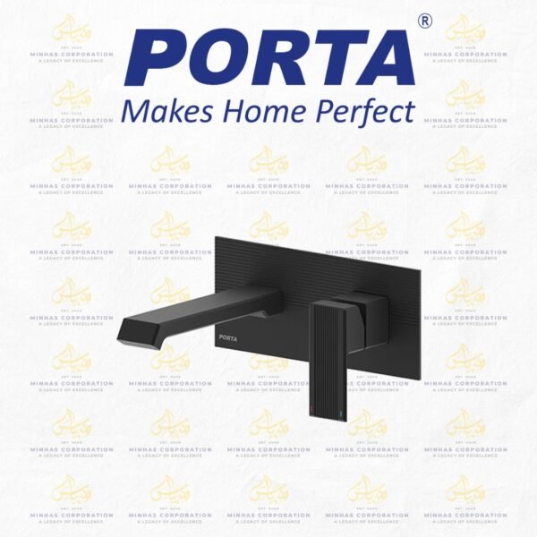 Wall Mounted Mixer | HDA825-WMM-MB – Matt Black