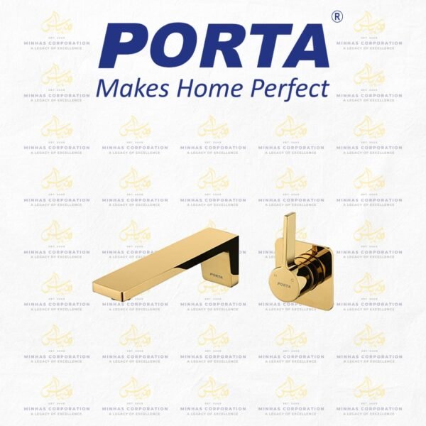 Porta Wall Mounted Mixer HDA830-WMM-G-
