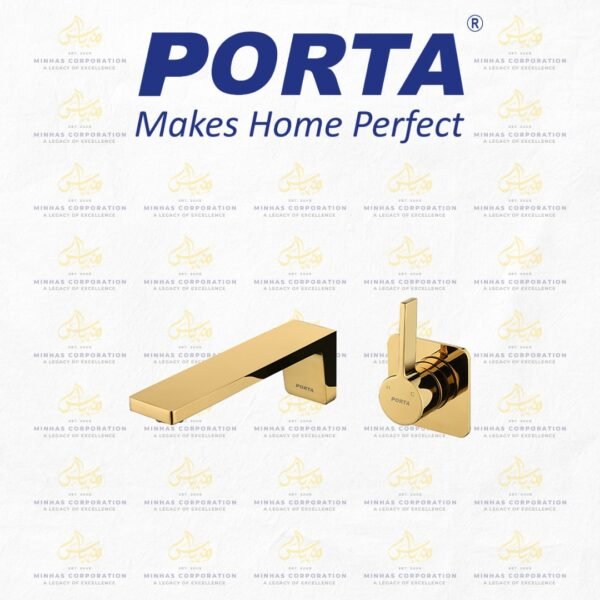 WALL MOUNTED MIXER-GOLD | HDA830-WMM-G