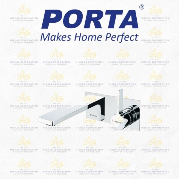 Porta Wall Mounted Mixer HDA830PA-WMM-C