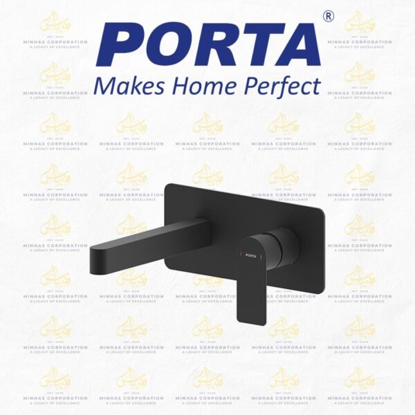 Wall Mounted Mixer | HDA833-WMM-MB – Matt Black