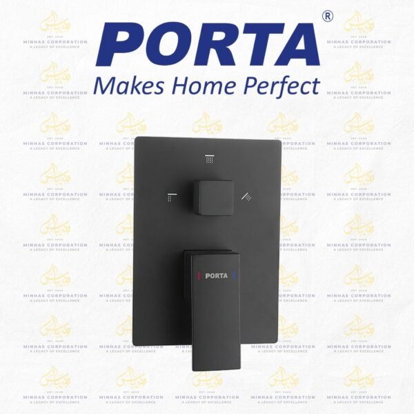 Concealed Diverter | HDA965YR-B-MB – Matt Black