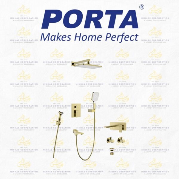 Shower Set | HDBG802A – Brush Rose Gold