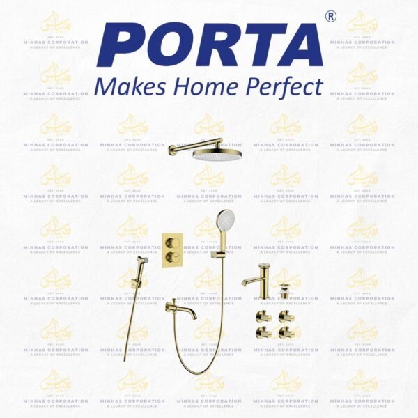 Shower Set | HDBG804 – Brush Rose Gold