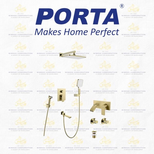 Shower Set | HDBG835 – Brush Rose Gold