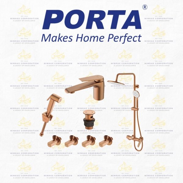 Shower Set | HDBLG291YA – Brush Light Gold