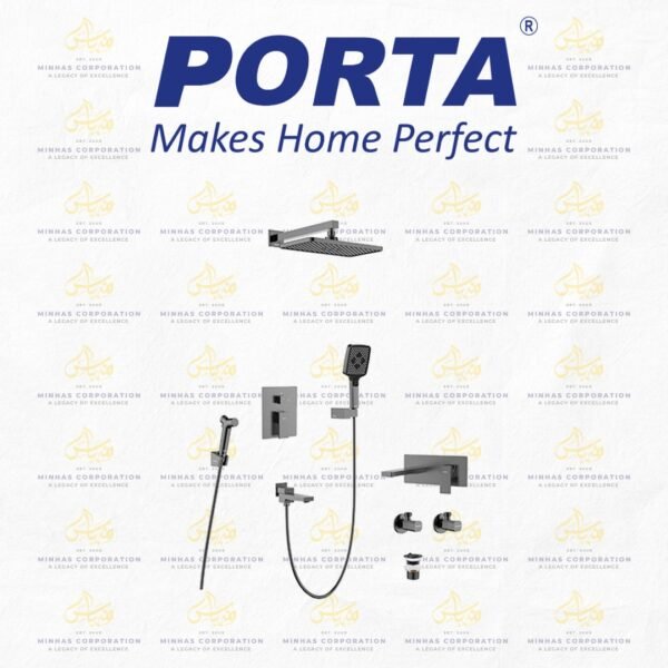 Porta Shower Set HDGM802A – Gold