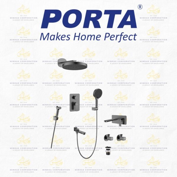 Porta Shower Set HDGM881 – Gold