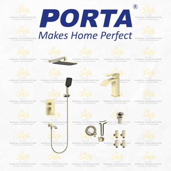Shower Set | HDSBG4470 – Brush Gold