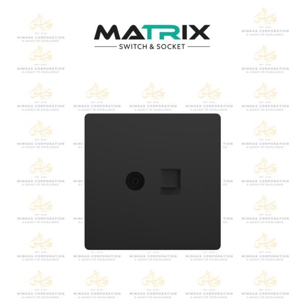 Matrix A5 TV + TEL Socket