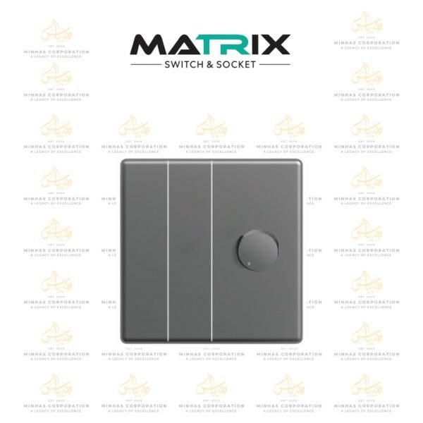 Matrix A7 2 Gang + Fan Speed