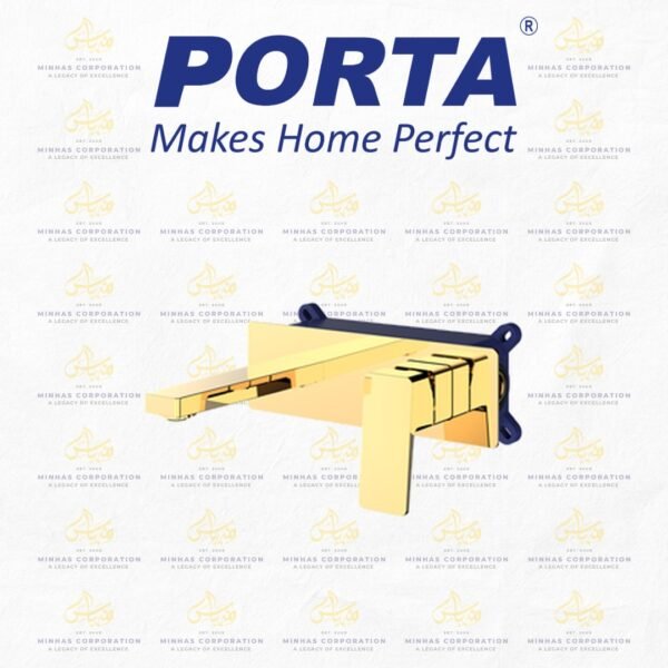 Porta ORRO Bathroom Fitting OR3333WMM-G – Gold