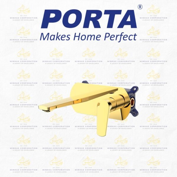 Porta ORRO Bathroom Fitting OR4400WMM-G – Gold