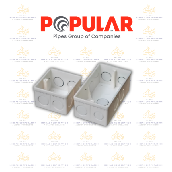 Popular UPVC Wall Box (Grey)