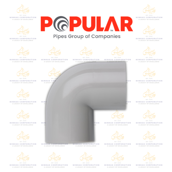 Popular UPVC Conduit Elbow (Grey)