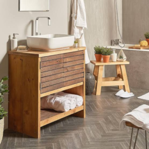 Wooden Bathroom Cabinet