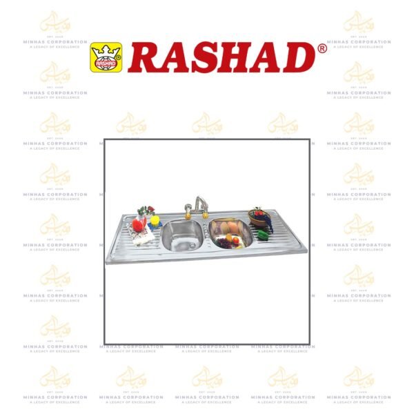 Double Bowl Double Tray Inset – 24" x 60"