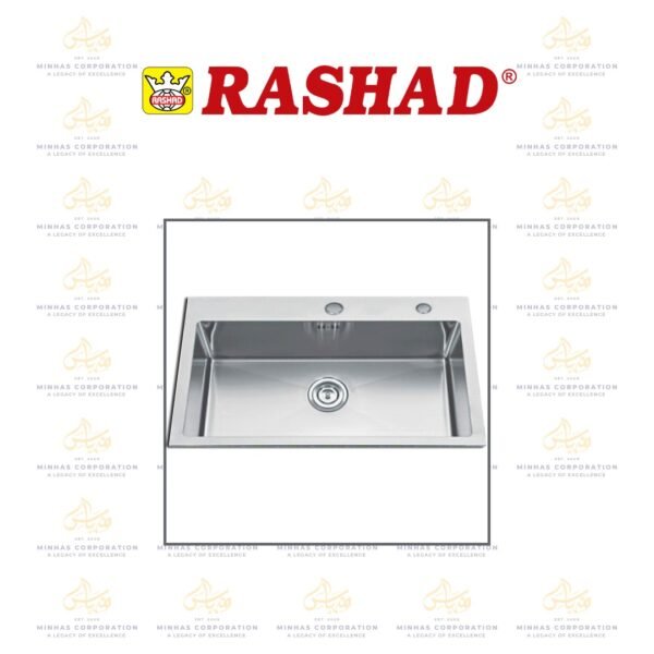 Top Mount Single Bowl 24HM – 20″ X 32.5″