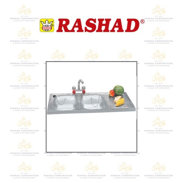 Double Bowl Single Tray – 20" x 54"