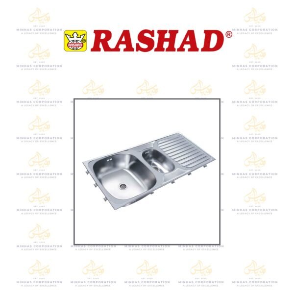 Double Bowl Single Tray Inset T76 – 20" x 48"