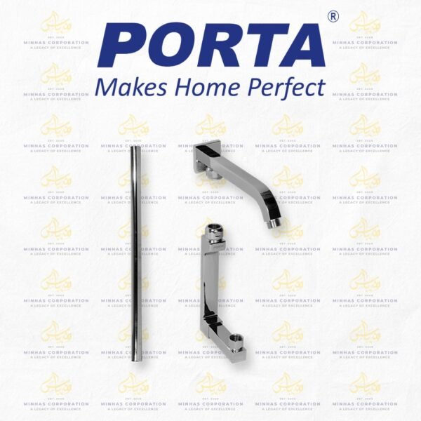 Porta Bath Mixer T-ARM Set