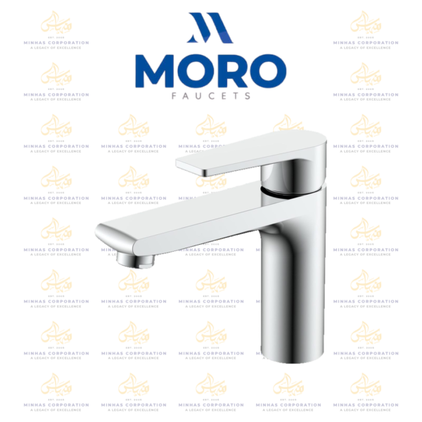 MORO Y19-09 Basin Mixer - Brass Basin Tap in Pakistan
