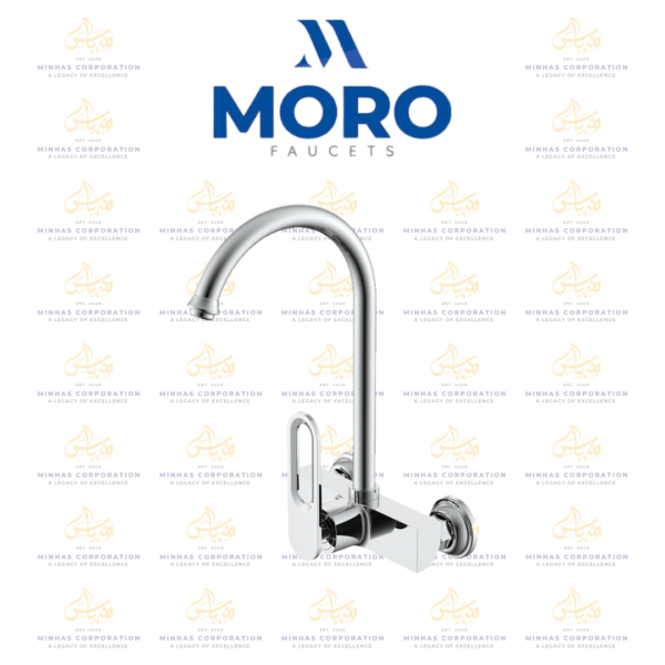 MORO Y25-35 Single Lever Kitchen Sink Mixer - Brass Kitchen Faucet in Pakistan