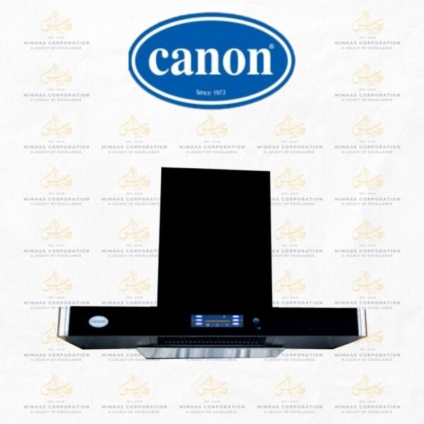 Canon Range Hood CNK-90T-TV – Black glass